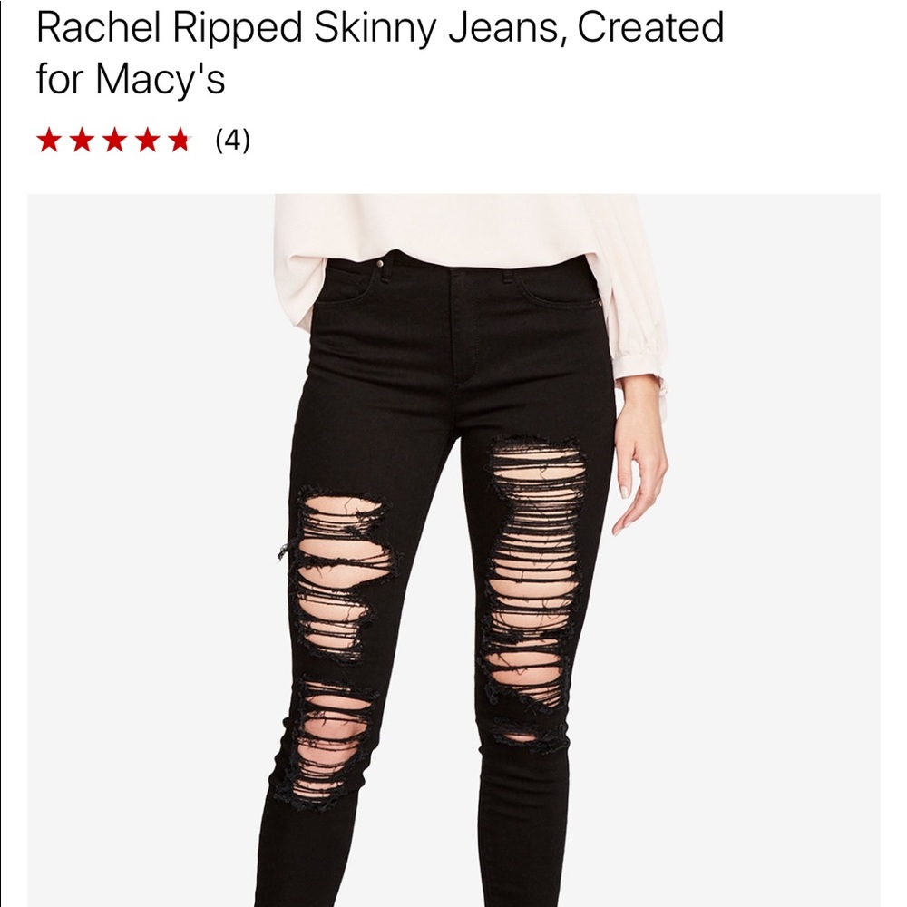 RACHEL Rachel Roy ripped skinny jeans - 32
